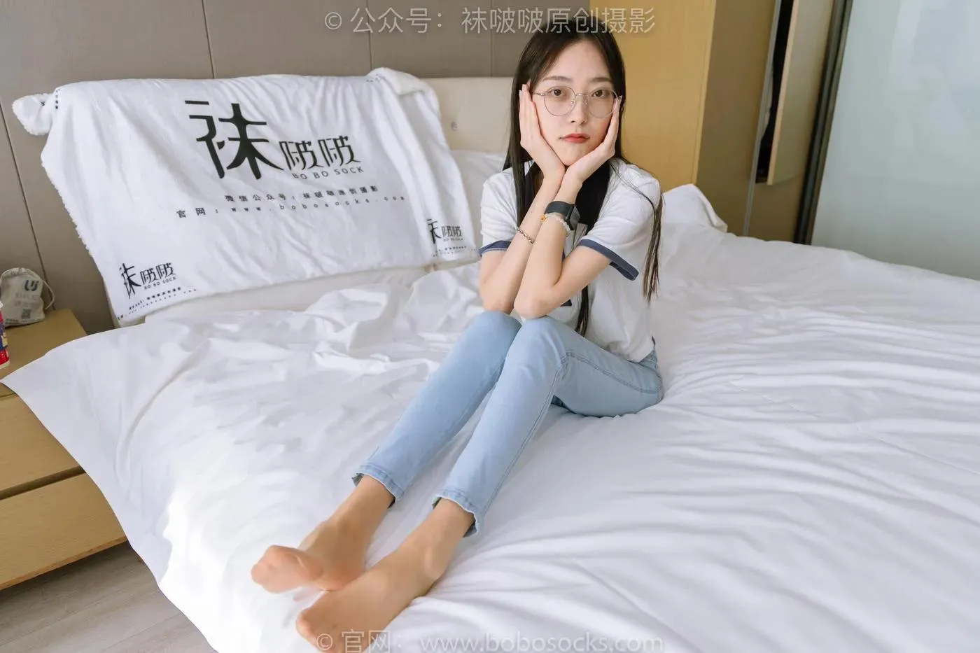 [BoBoSocks袜啵啵]NO.161 稚予-贝壳头板鞋、肉丝、裤里丝 [140P]插图9